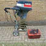 Buitenboordmotor, Yamaha, 15pk Langstaart